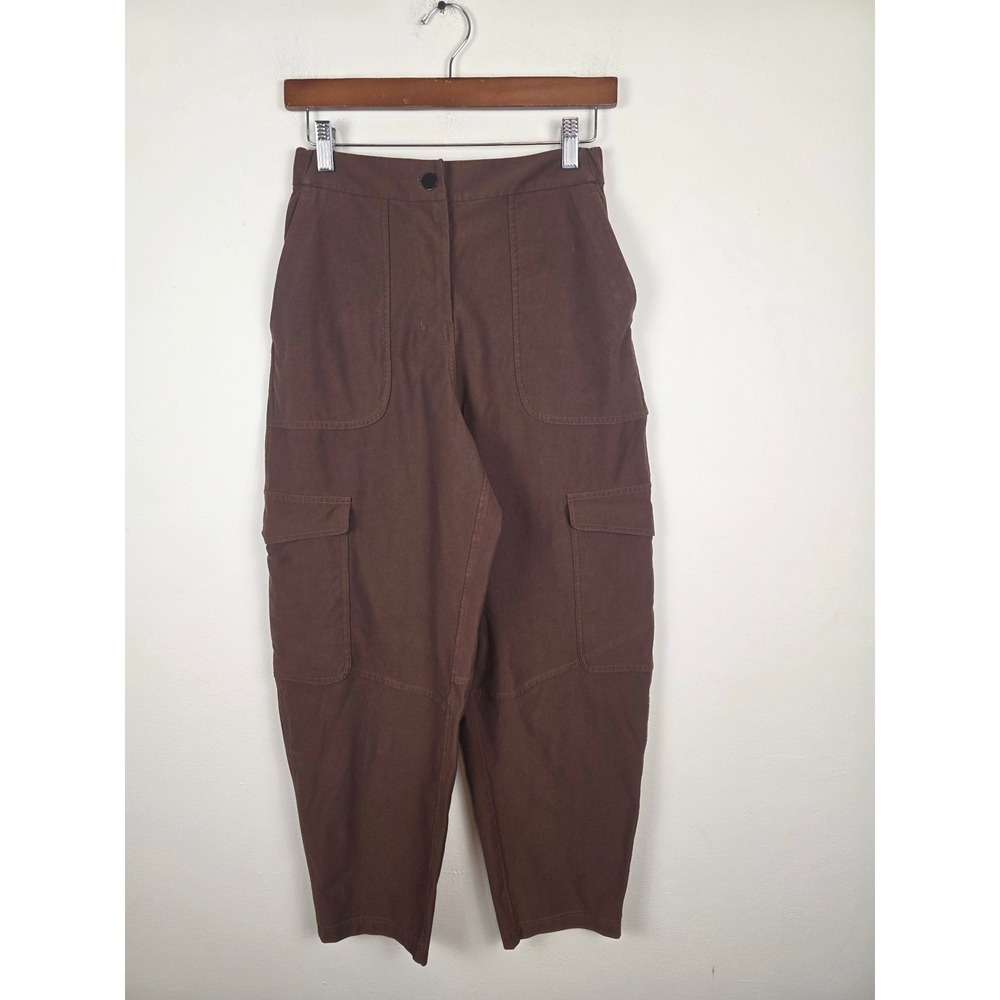 Lululemon Utilitech Cargo Tapered Pants Java Brown High Rise Size 26 LW5ENBS